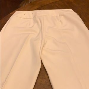 Peck & Peck White Slacks